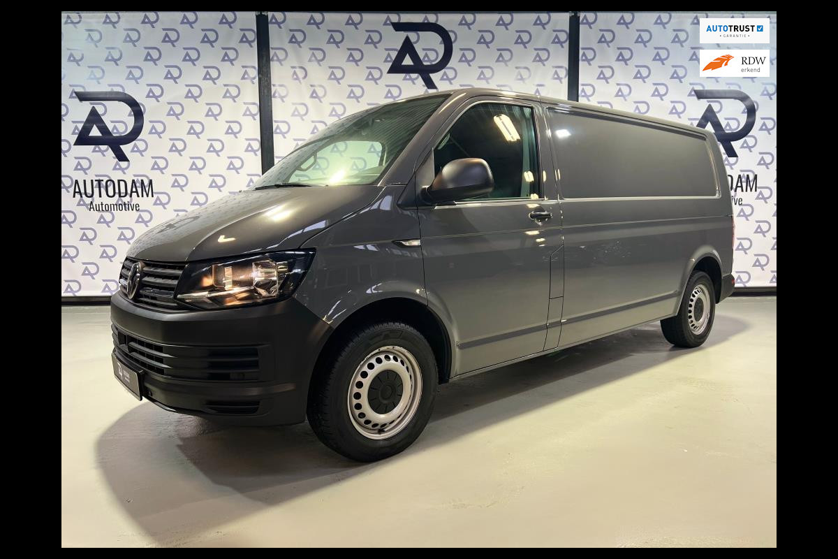 Volkswagen Transporter 2.0 TDI L2H1 DC Trendline|DSG|Leder|ACC|Navi|PDC|Moonstone Grijs