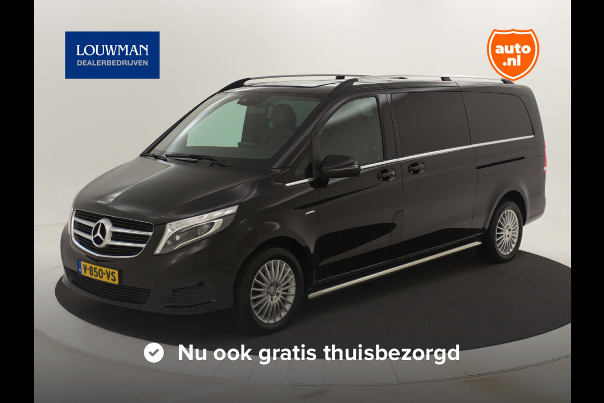 Mercedes-Benz V-Klasse 250 BlueTEC XL Avantgarde dubbel cabine, navigatie, standkachel airco voor en achter 24 mnd garantie + 2 onderhoudsbeurten GRATIS