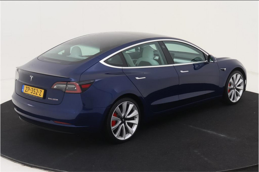 Tesla Model 3 Performance 75 kWh NL AUTO | LEDER | STOELVERW |