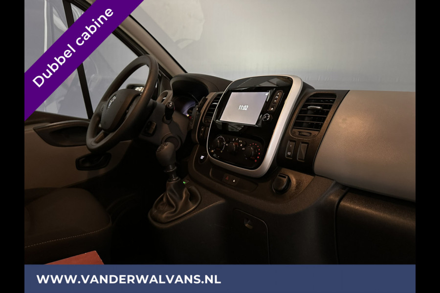 Renault Trafic 1.6dCi MARGE AUTO, GEEN BTW L2H1 Dubbele cabine Euro6 Airco | Navigatie Cruisecontrol, parkeersensoren, Bluetooth telefoonvoorbereiding, 5-zits