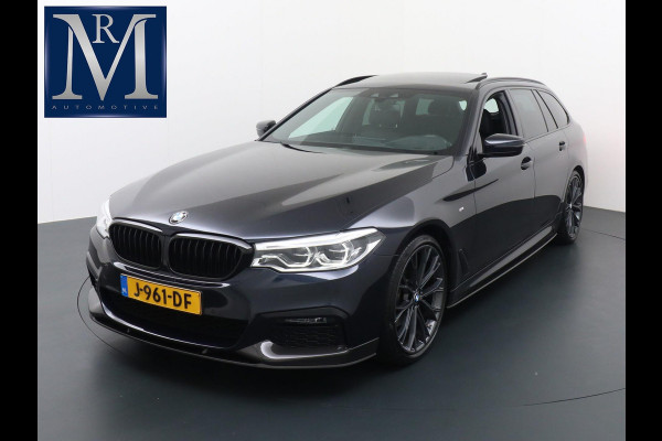 BMW 5 Serie Touring 520i M Sport Competition uitgevoerd ZEER COMPLEET | DEALER ONDERHOUDEN | PANO | LEDER