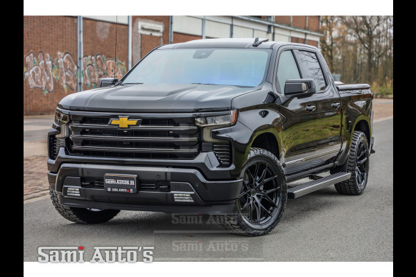 Chevrolet Silverado HIGH COUNTRY | PRIJS MET LPG EN DEKSEL VIRTUAL COCKPIT | BOM VOL | GMC DENALI | 6.2 V8 4X4 | GRIJSKENTEKEN | DUBBELE CABINE | PICK UP | DC | 5 PERSOONS | Voorraad Nr 2063 - 1568 |