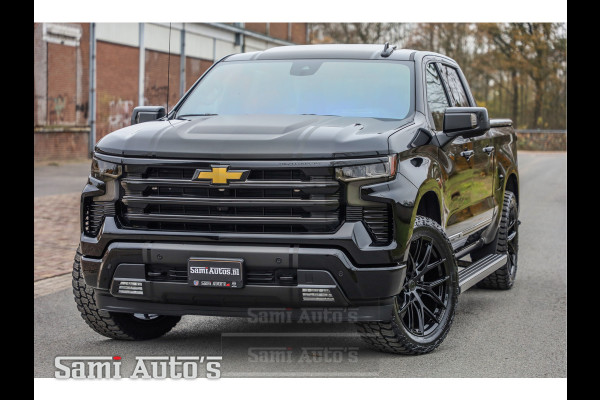 Chevrolet Silverado HIGH COUNTRY | PRIJS MET LPG EN DEKSEL VIRTUAL COCKPIT | BOM VOL | GMC DENALI | 6.2 V8 4X4 | GRIJSKENTEKEN | DUBBELE CABINE | PICK UP | DC | 5 PERSOONS | Voorraad Nr 2063 - 1568 |