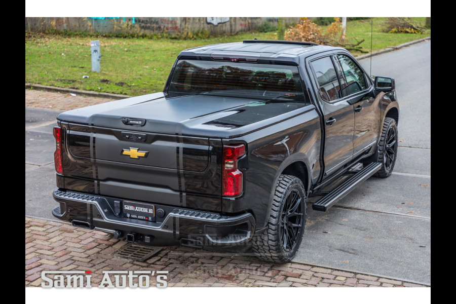 Chevrolet Silverado HIGH COUNTRY | PRIJS MET LPG EN DEKSEL VIRTUAL COCKPIT | BOM VOL | GMC DENALI | 6.2 V8 4X4 | GRIJSKENTEKEN | DUBBELE CABINE | PICK UP | DC | 5 PERSOONS | Voorraad Nr 2063 - 1568 |