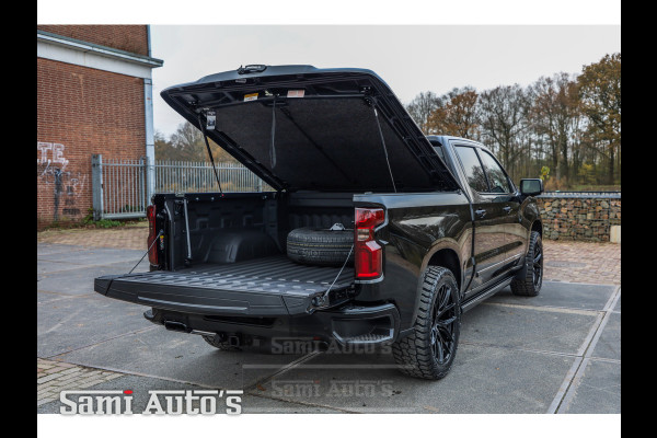 Chevrolet Silverado HIGH COUNTRY | PRIJS MET LPG EN DEKSEL VIRTUAL COCKPIT | BOM VOL | GMC DENALI | 6.2 V8 4X4 | GRIJSKENTEKEN | DUBBELE CABINE | PICK UP | DC | 5 PERSOONS | Voorraad Nr 2063 - 1568 |