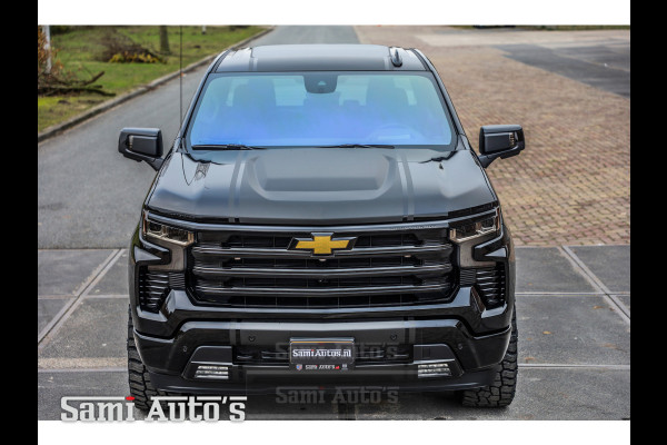 Chevrolet Silverado HIGH COUNTRY | PRIJS MET LPG EN DEKSEL VIRTUAL COCKPIT | BOM VOL | GMC DENALI | 6.2 V8 4X4 | GRIJSKENTEKEN | DUBBELE CABINE | PICK UP | DC | 5 PERSOONS | Voorraad Nr 2063 - 1568 |