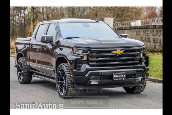 Chevrolet Silverado HIGH COUNTRY | PRIJS MET LPG EN DEKSEL VIRTUAL COCKPIT | BOM VOL | GMC DENALI | 6.2 V8 4X4 | GRIJSKENTEKEN | DUBBELE CABINE | PICK UP | DC | 5 PERSOONS | Voorraad Nr 2063 - 1568 |