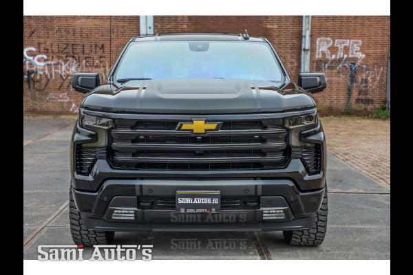 Chevrolet Silverado HIGH COUNTRY | PRIJS MET LPG EN DEKSEL VIRTUAL COCKPIT | BOM VOL | GMC DENALI | 6.2 V8 4X4 | GRIJSKENTEKEN | DUBBELE CABINE | PICK UP | DC | 5 PERSOONS | Voorraad Nr 2063 - 1568 |