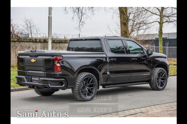 Chevrolet Silverado HIGH COUNTRY | PRIJS MET LPG EN DEKSEL VIRTUAL COCKPIT | BOM VOL | GMC DENALI | 6.2 V8 4X4 | GRIJSKENTEKEN | DUBBELE CABINE | PICK UP | DC | 5 PERSOONS | Voorraad Nr 2063 - 1568 |