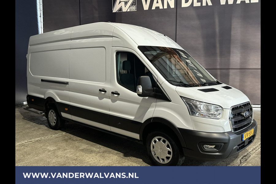 Ford Transit 2.0 TDCI 130pk L4H3 Jumbo Euro6 Airco | Camera | Cruisecontrol | Parkeersensoren Apple Carplay, Android Auto, Doorloop tussenschot