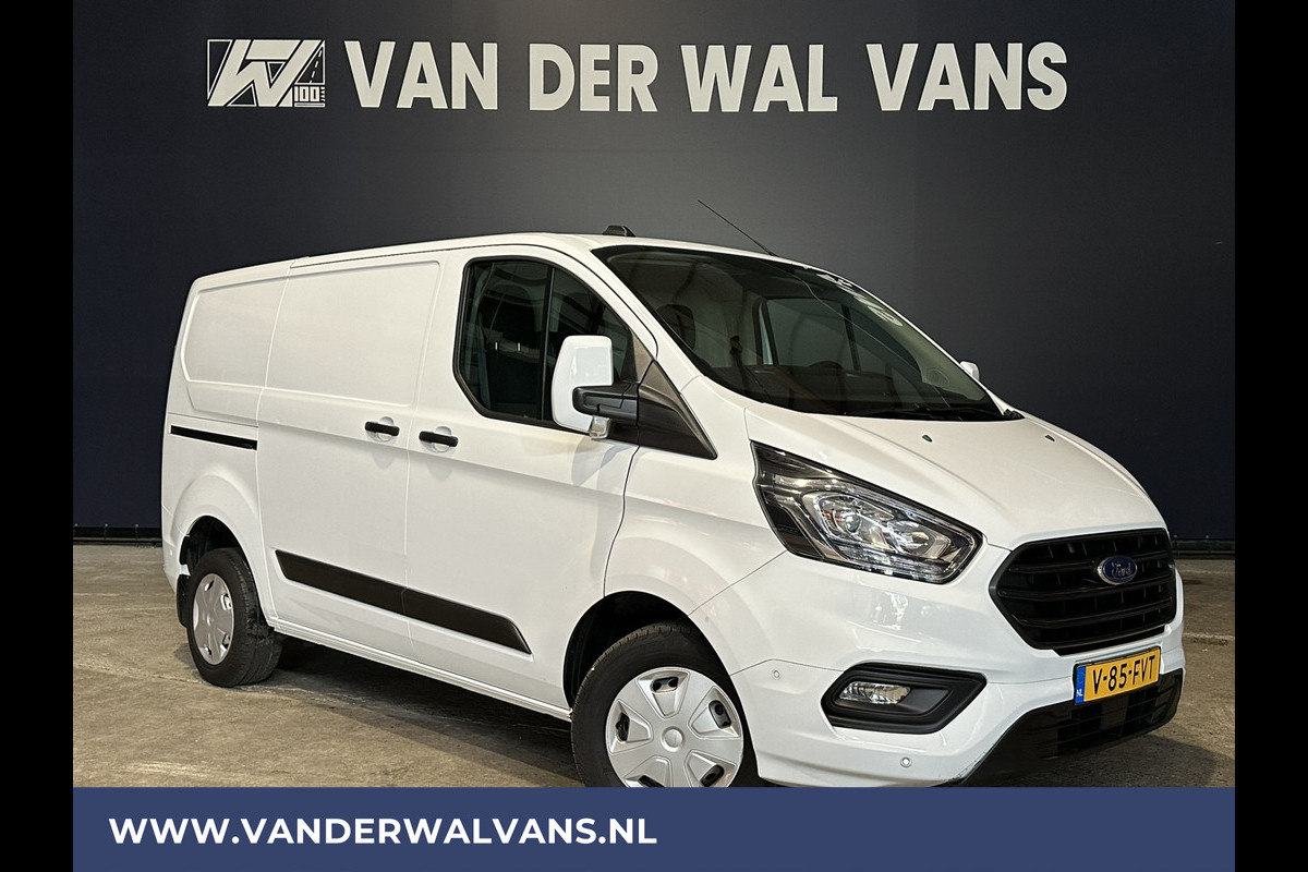 Ford Transit Custom 2.0 TDCI L1H1 Euro6 Airco | Camera | LED | Cruisecontrol | Parkeersensoren Bijrijdersbank, 2500kg trekvermogen