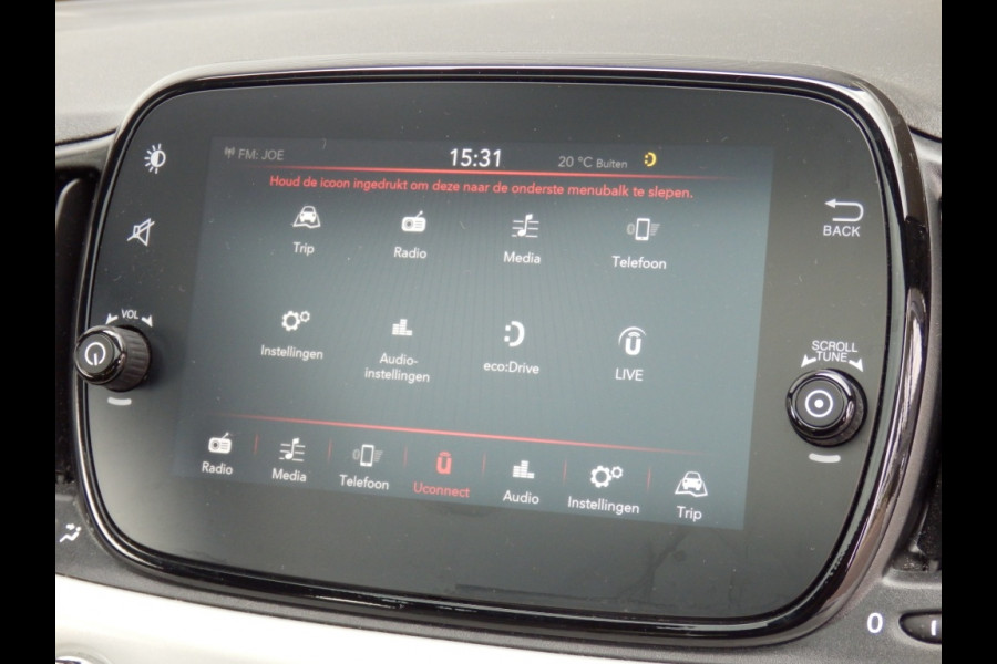 Fiat 500 Hybrid | Star | Panoramadak | PDC | Apple carplay/Android auto |