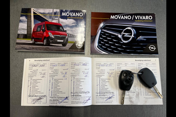 Opel Movano SERVICEWAGEN AUTOMAAT 2.3 CDTI BiTurbo 170PK euro6 L2H2 V230 OMVORMER BOTT INRICHTING STANDKACHEL AIRCO, TREKHAAK