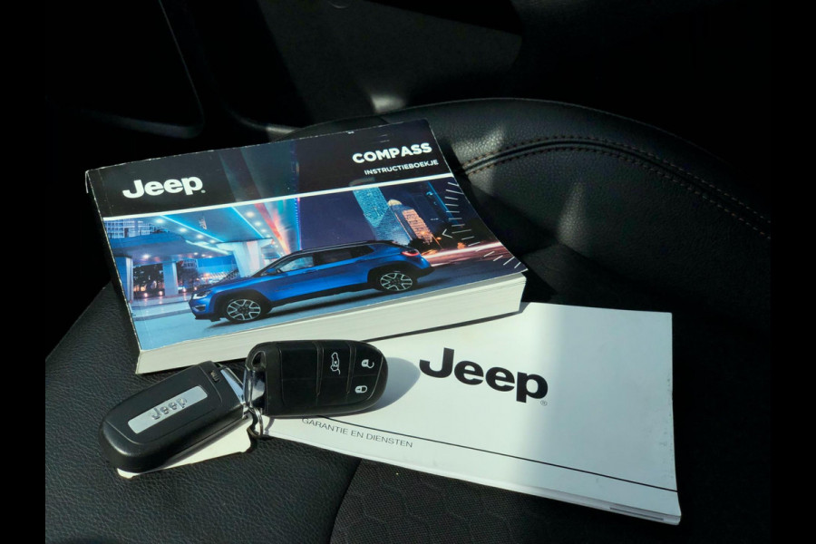 Jeep Compass 1.3T Limited 150PK | Half leder, 19'' LMV, Carplay/Android, Keyless, Camera, Navi, Stoelverw., Cruise | NAP |