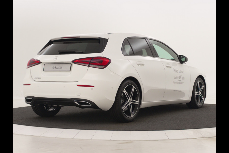 Mercedes-Benz A-Klasse 220 Launch Edition | Progressive, Nightpakket, MBUX augmented reality, Parkeerpakket, Navigatie | Uw voordeel € 3.740 inclusief tijdelijke Cash Bonus ! Nu tijdelijk te financiëren tegen 3,90% rente (actie loopt t/m 15-5-2020)