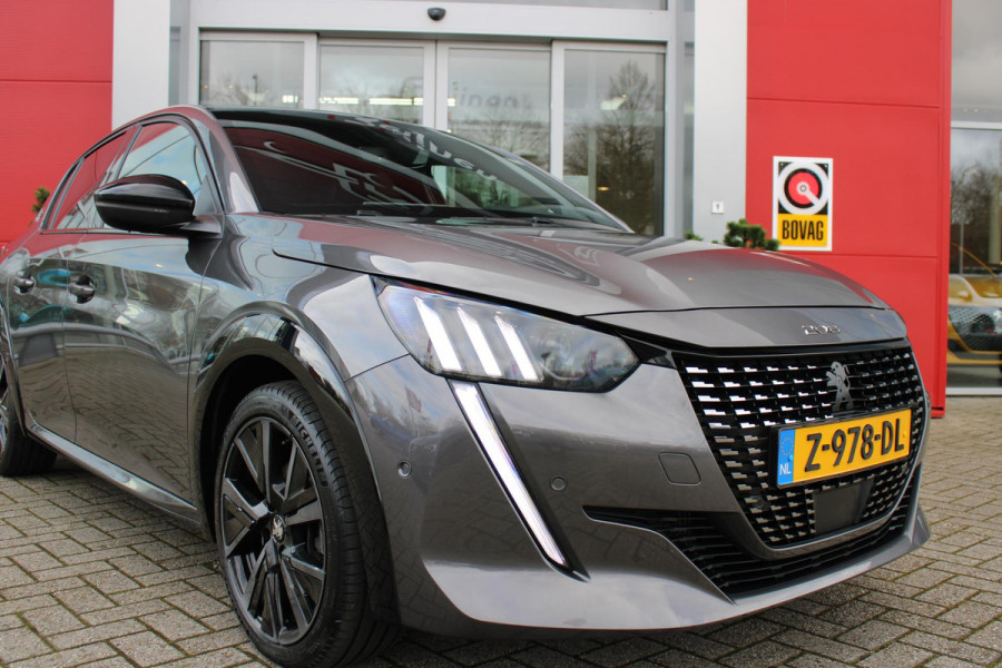 Peugeot 208 1.2 130PK AUTOMAAT GT PACK | STOEL VERWARMING | ALCANTARA BEKLEDING | NAVIGATIE 10" TOUCHSCREEN | LICHTMETALEN VELGEN 17" | DIGITAAL INTRUMENTENPANEEL | APPLE CARPLAY/ANDROID AUTO | FULL LED KOPLAMPEN | KEYLESS ENTRY/START | ACHTERUITRIJ CAMERA | ADAPTIVE CRUISE CONTROL | DODEHOEK BEWAKING |