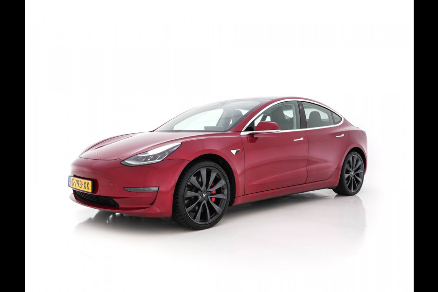 Tesla Model 3 Performance 75 kWh AWD [ Fase-3 ] (INCL-BTW) Aut. *PANO | AUTO-PILOT | FULL-LED | NAPPA-LEATHER | DIGI-COCKPIT | ADAPT.CRUISE | KEYLESS | SURROUND-VIEW | DAB | APP-CONNECT | MEMORY-PACK | LANE-ASSIST | SPORT-SEATS | 20"ALU*