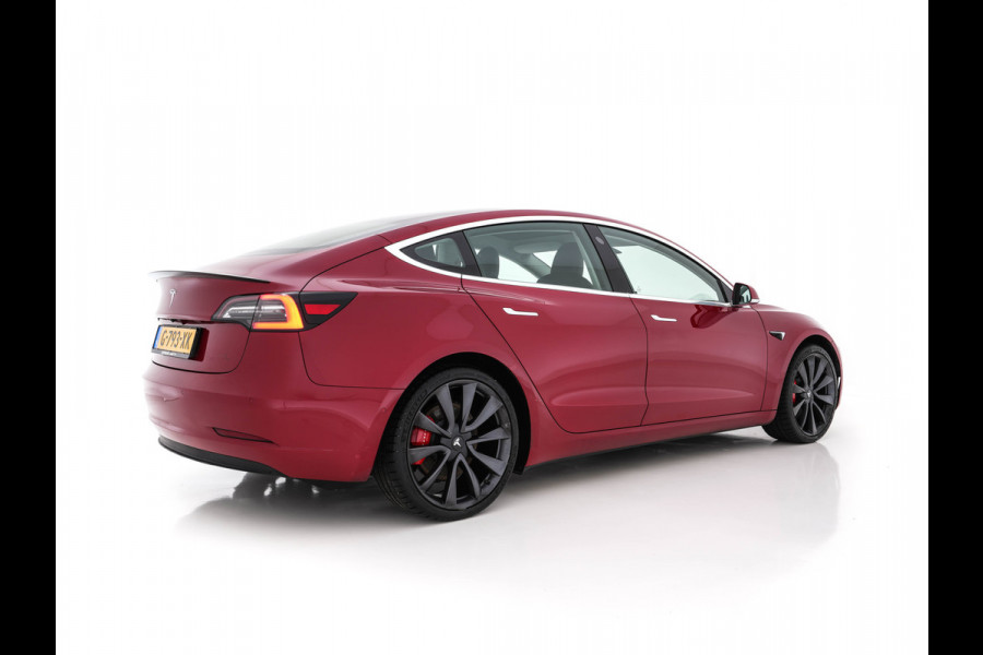 Tesla Model 3 Performance 75 kWh AWD [ Fase-3 ] (INCL-BTW) Aut. *PANO | AUTO-PILOT | FULL-LED | NAPPA-LEATHER | DIGI-COCKPIT | ADAPT.CRUISE | KEYLESS | SURROUND-VIEW | DAB | APP-CONNECT | MEMORY-PACK | LANE-ASSIST | SPORT-SEATS | 20"ALU*