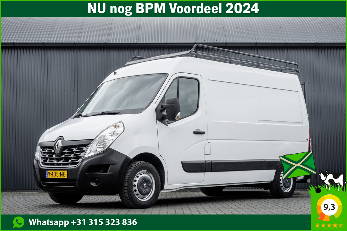 Renault Master 2.3 dCi L2H2 | Euro 6 | Imperiaal | 131 PK | Cruise | A/C | 3-Persoons