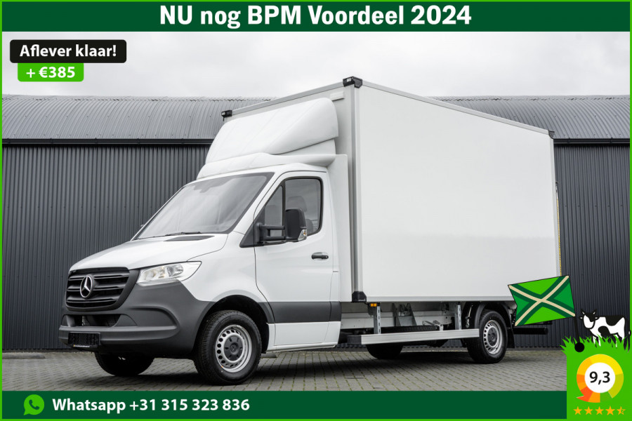 Mercedes-Benz Sprinter 315 CDI | NIEUW | Bakwagen met Laadklep + Zijdeur | Fabrieksgarantie | Euro 6 | Climate