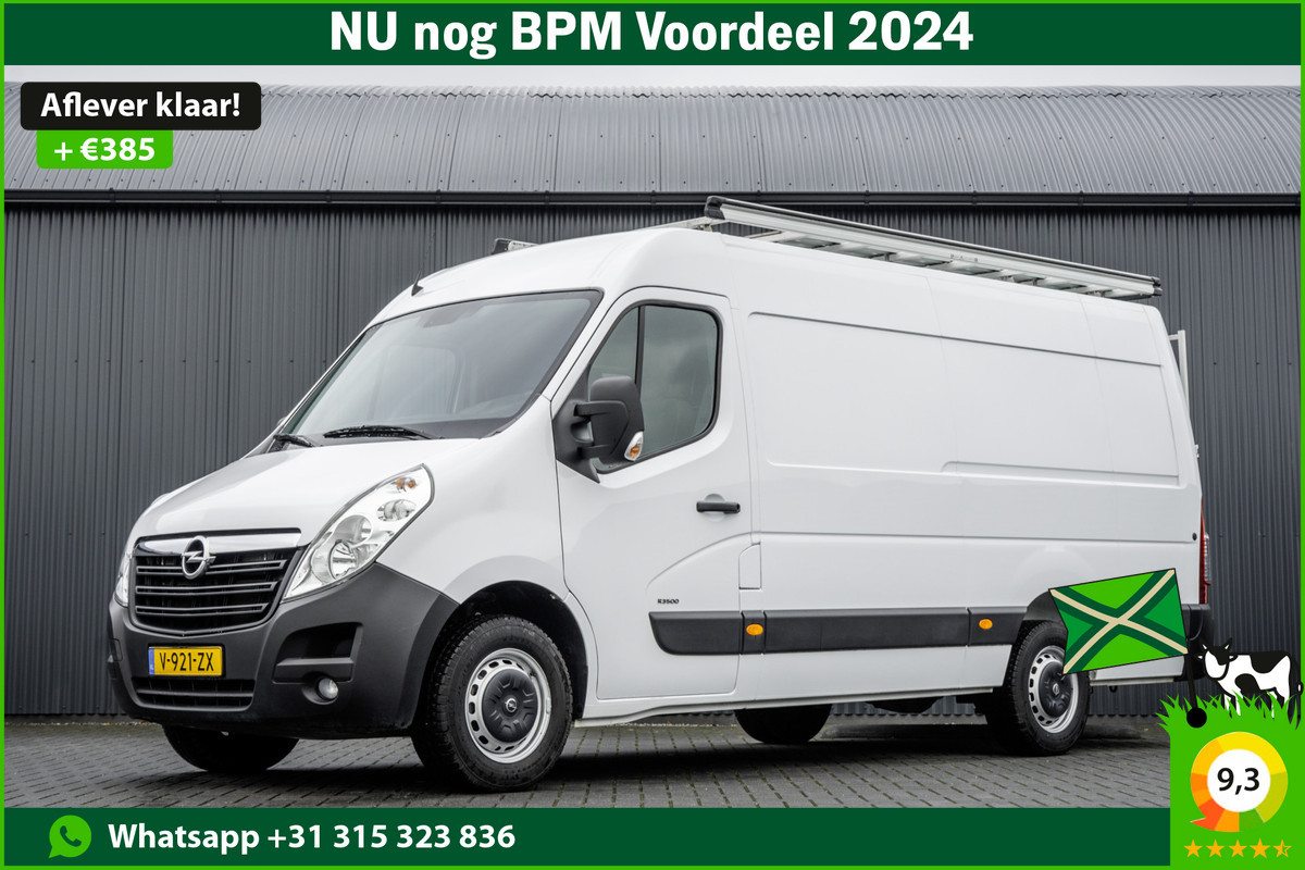 Opel Movano 2.3 CDTI BiTurbo L4H2 | Euro 6 | 146 PK | Imperiaal | Cruise | Climate | 3-Persoons