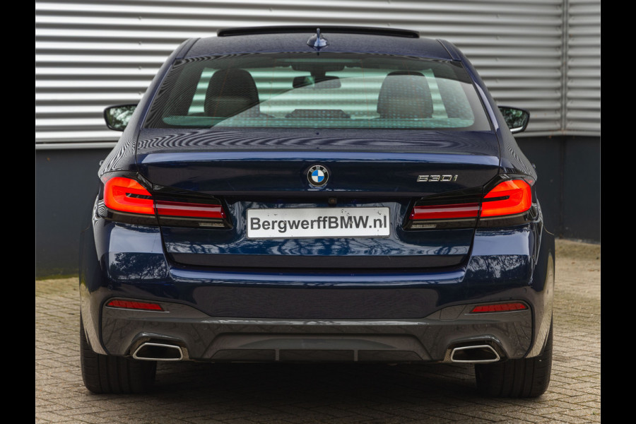 BMW 5 Serie 530i M-Sport - Dak - Comfortzetels - Harman Kardon - Head-Up - Laserlight