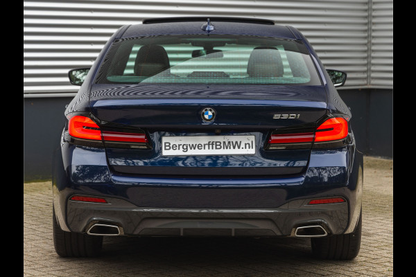 BMW 5 Serie 530i M-Sport - Dak - Comfortzetels - Harman Kardon - Head-Up - Laserlight