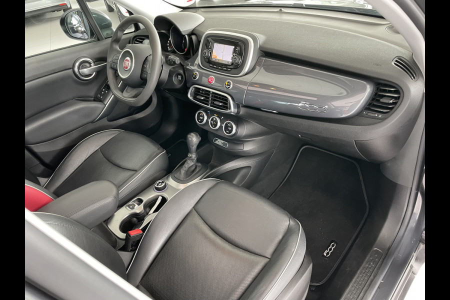 Fiat 500X 1.4 Turbo MultiAir PopStar Automaat panoramadak leer  Clim. control - Panorama schuif/kanteldak -Cruise control - Parks.A -  - Navi - Radio/USB/AUX/TEL - MFL-Stuurwiel - ML - LMV - L-Bekl. - CD+AB - Ramen E-V+A - Spiegels E-V+V - V-Stoelen VW -