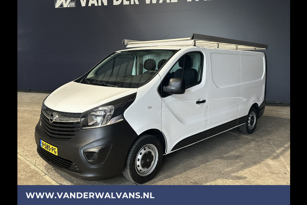 Opel Vivaro 1.6 CDTI 126pk L2H1 Euro6 Airco | Imperiaal | Trekhaak | LED | Cruisecontrol Parkeersensoren, Bijrijdersbank