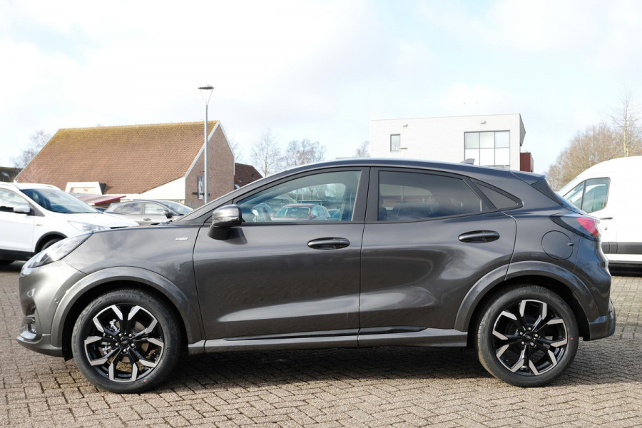 Ford Puma 1.0 EcoBoost Hybrid ST-Line X SCI Nieuw | 125 PK  |  Automaat | Camera | Navigatie | Winterpack | Elektrische Klep | B&O Audio | Draadloos Laden | Virtual Cockpit