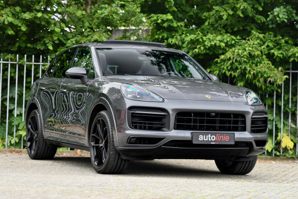 Porsche Cayenne 3.0 Sport Design, Chrono, Pano, 18-weg, 360, Leder, 22'', Sfeer, Trekhaak!