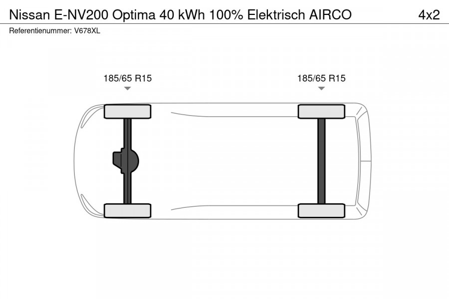 Nissan E-NV200 Optima 40 kWh 100% Elektrisch AIRCO