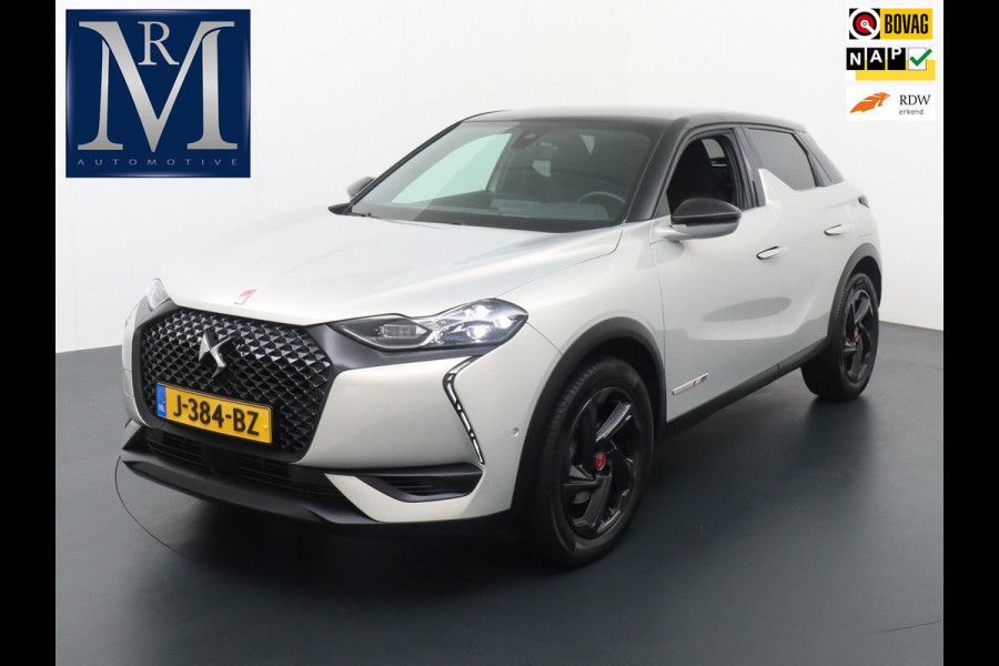 DS DS 3 Crossback 1.2 PureTech Performance Line 130pk| CAMERA| KEYLESS| RIJKLAARPRIJS INCL. 12 MAANDEN BOVAG GARANTIE|