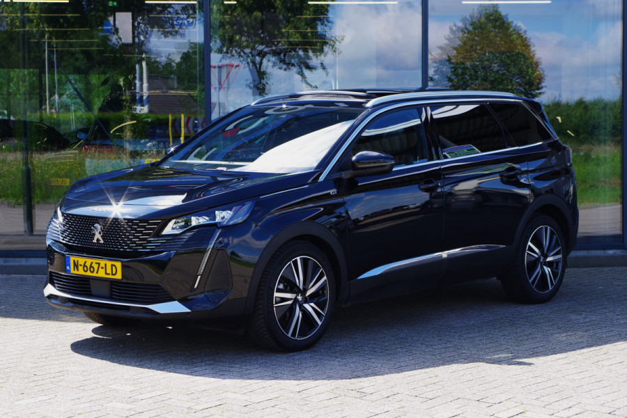 Peugeot 5008 1.6 PureTech 181 PK Automaat GT Blue Lease 7p, Panoramadak, Adap. Cruise Control, Afneembare Trekhaak, Memory Seat, CarPlay