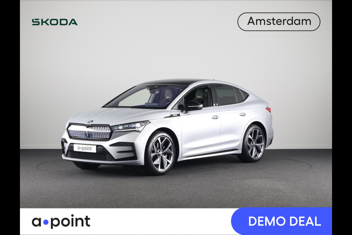 Škoda ENYAQ Coupé iV 80 RS Panoramadak | Navigatie | Head-up display | Smart-link | Wegklapbare trekhaak