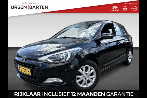 Hyundai i20 1.0 T-GDI Go! 2016 | navigatie | airco | cruise control | parkeercamera | PDC | DAB