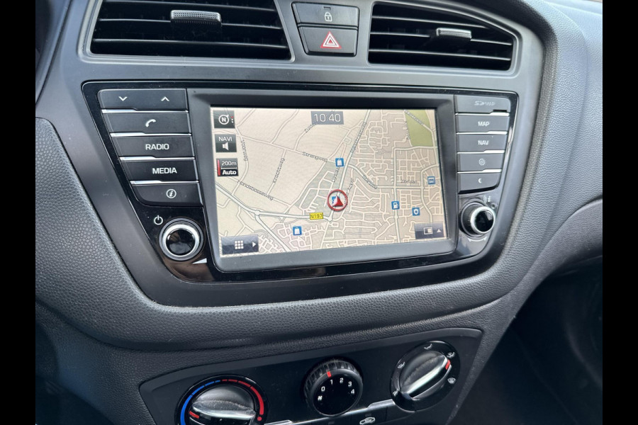 Hyundai i20 1.0 T-GDI Go! 2016 | navigatie | airco | cruise control | parkeercamera | PDC | DAB