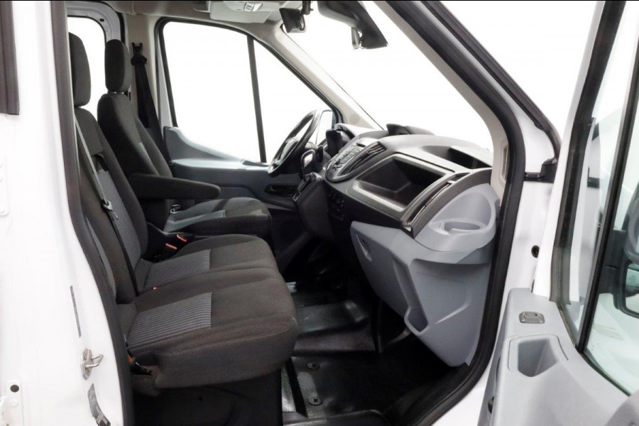 Ford Transit 350 2.0 TDCI 130pk E6 Automaat D.C. Kipper met hoge boorden 05-2018