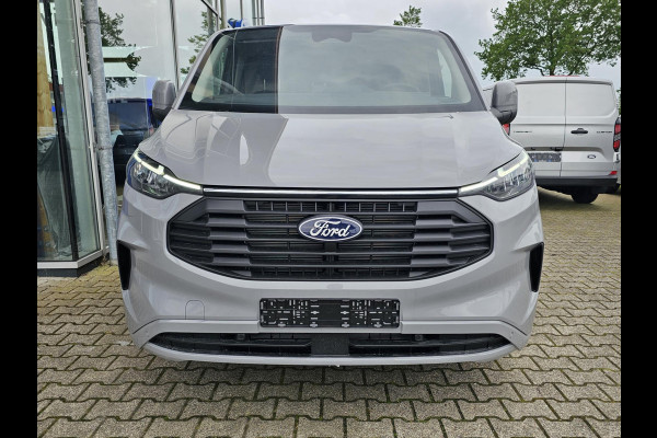 Ford Transit Custom 300 2.0 TDCI L2H1 Limited Nieuw | SCI | Automaat 136pk | Adaptive cruise control | Dubbele schuifdeur | 8-weg bestuurderstoel + passagiersstoel | Stoelverwarming | Dodehoeksencoren | Navigatie | Electrictrich inklapbare spiegels | 16 inch lichtmetalen velgen | Full LED | Dual-zone climate control | LED laadruimteverlichting