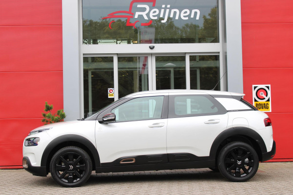 Citroën C4 Cactus 1.2 110PK ORIGINS | NAVIGATIE 10" TOUCHSCREEN | ACHTERUITRIJ CAMERA | APPLE CARPLAY/ANDROID AUTO | PARKEERSENSOREN ACHTER | CRUISE CONTROL | DAB+ RADIO | KEYLESS ENTRY/START | CLIMATE CONTROL | REGEN/LICHT SENSOR | 17" LICHTMETALEN VELGEN ZWART|