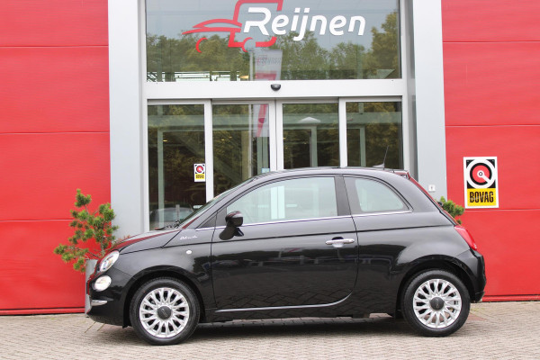 Fiat 500 1.0 70PK Hybrid DOLCEVITA | PANORAMA DAK | LEDEREN BEKLEDING | NAVIGATIE | APPLE CARPLAY/ANDROID AUTO | PARKEERSENSOREN ACHTER | LICHTMETALEN VELGEN | CRUISE CONTROL | DAB+ RADIO |