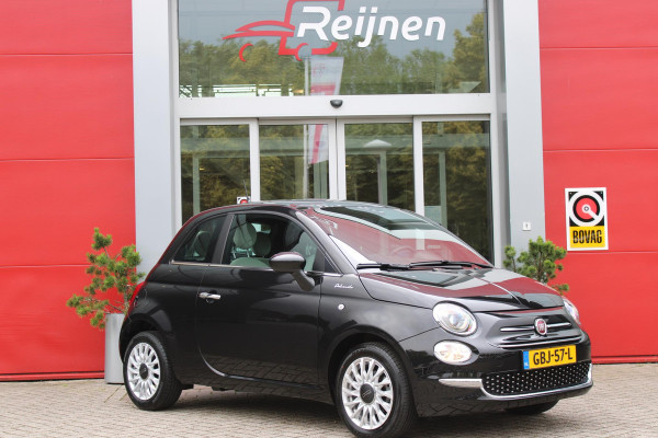 Fiat 500 1.0 70PK Hybrid DOLCEVITA | PANORAMA DAK | LEDEREN BEKLEDING | NAVIGATIE | APPLE CARPLAY/ANDROID AUTO | PARKEERSENSOREN ACHTER | LICHTMETALEN VELGEN | CRUISE CONTROL | DAB+ RADIO |