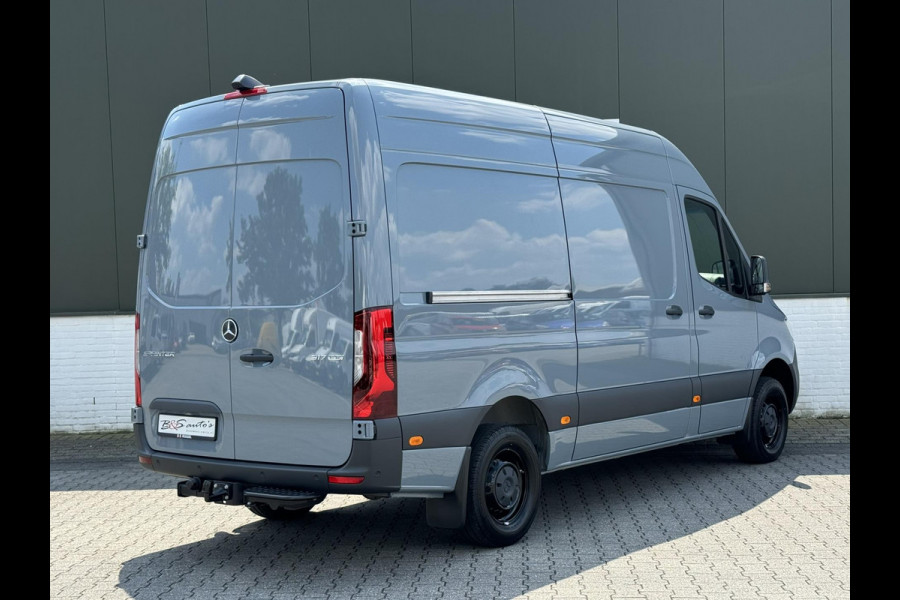 Mercedes-Benz Sprinter 317 L2 Trekhaak 3500kg Camera Navigatie Cruise Clima Pdc Keyless Leder+verwarming