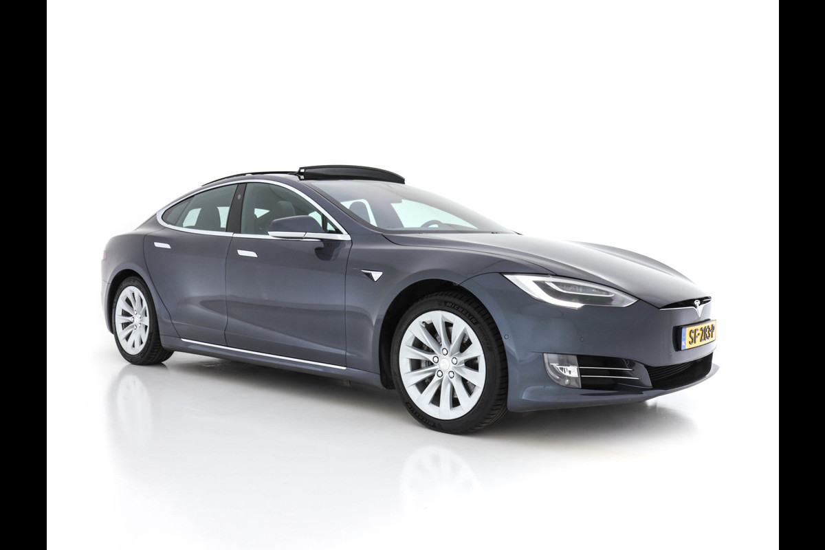 Tesla Model S 100D - 245 Kw AWD [ 3-Fase ] (INCL-BTW) *PANO | VOLLEDER | FULL-LED | VIRTUAL-COCKPIT | SURROUND-VIEW | AUTO-PILOT | AIR-SUSPENSION |  KEYLESS | CRUISE | SPORT-SEATS | 19"ALU*