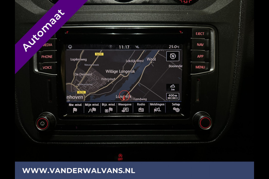 Volkswagen Caddy 2.0 TDI 102pk Automaat L1H1 Euro6 Airco | Navigatie | Apple Carplay | 1500kg Trekhaak Android Auto, Parkeersensoren, Zijdeur, cruisecontrol