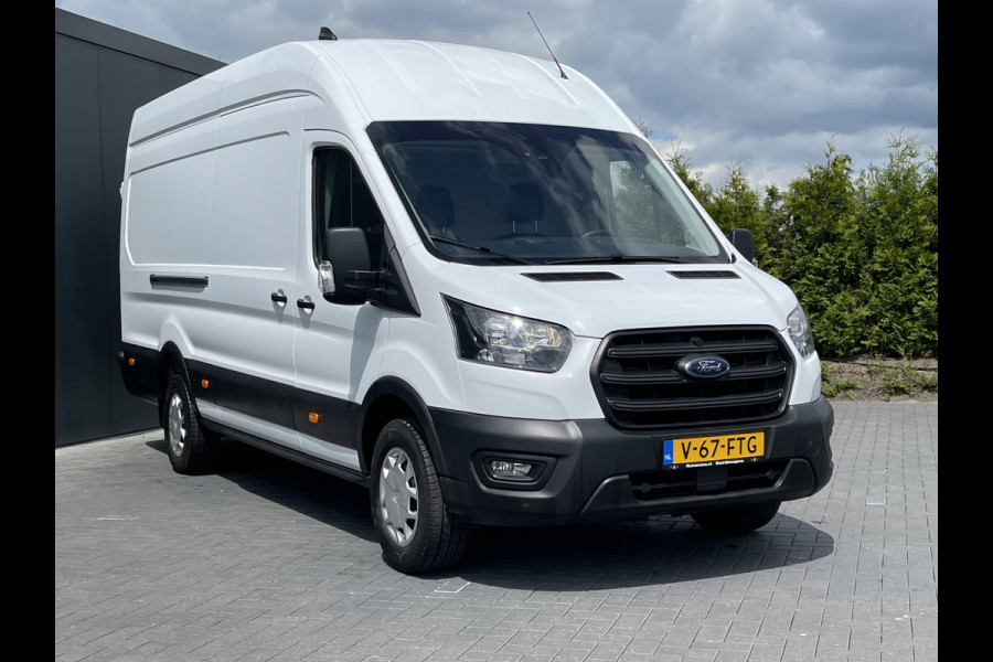 Ford Transit 2.0 TDCI 130 PK / L4H3 / FABRIEKSGARANTIE T/M 2026 / AIRCO / CRUISE / LANE ASSIST / CAMERA / 3-ZITS / PDC / DAB / BLUETOOTH