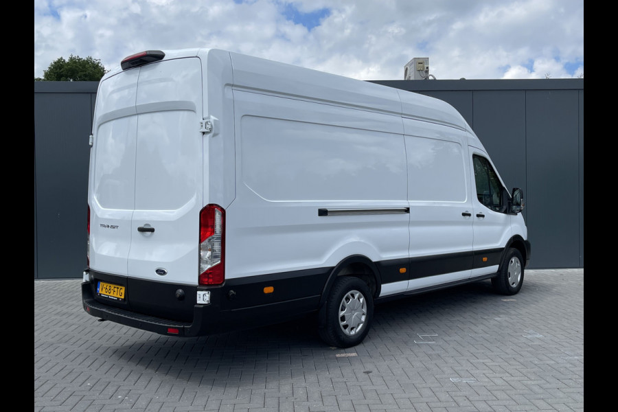 Ford Transit 2.0 TDCI 130 PK / L4H3 / FABRIEKSGARANTIE T/M 2026 / AIRCO / CRUISE / LANE ASSIST / CAMERA / 3-ZITS / PDC / DAB / BLUETOOTH