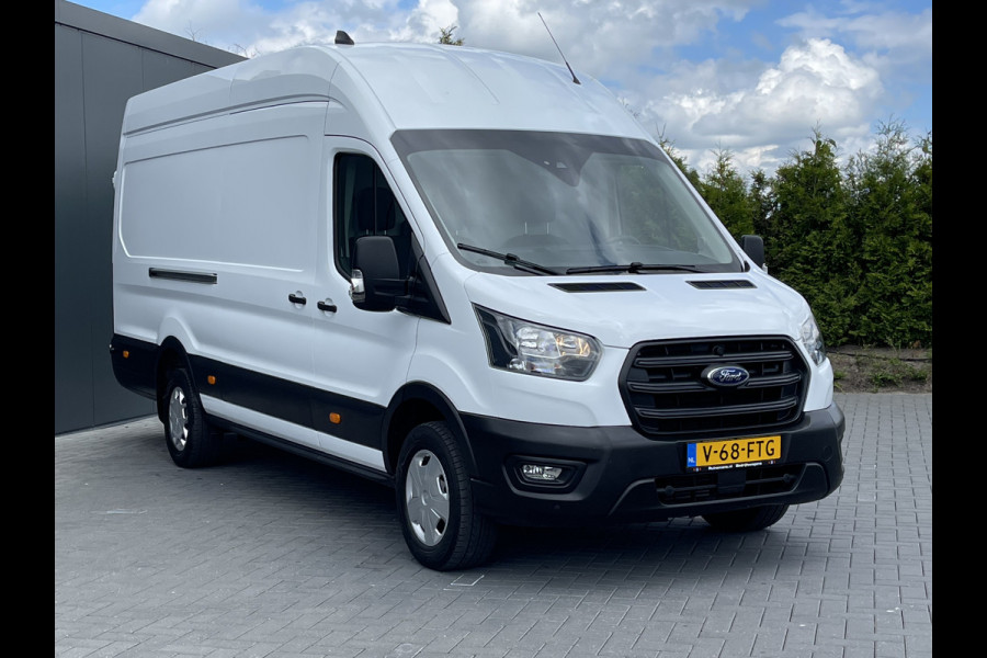 Ford Transit 2.0 TDCI 130 PK / L4H3 / FABRIEKSGARANTIE T/M 2026 / AIRCO / CRUISE / LANE ASSIST / CAMERA / 3-ZITS / PDC / DAB / BLUETOOTH