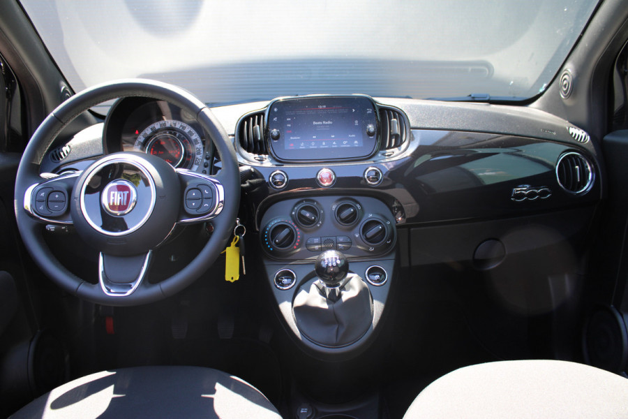 Fiat 500C 1.0 Hybrid | ACTIEMAAND! | Cabrio | Cruise | CarPlay | DAB | Airco