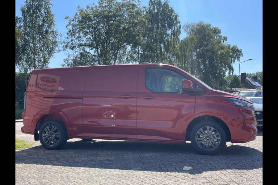 Ford Transit Custom 320 2.0 TDCI L2H1 Limited SCI | 136pk | 17 inch lichtmetalen velgen | Adaptive cruise control | Dodehoeksensoren | Verwarmbaar stuurwiel | Draadloos opladen | Stoel-bank